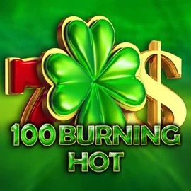 Official Slots logo: 100 Burning Hot by Amusnet Interactive at Stake Casino