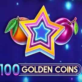 Official Slots logo: 100 Golden Coins by Amusnet Interactive at Stake Casino