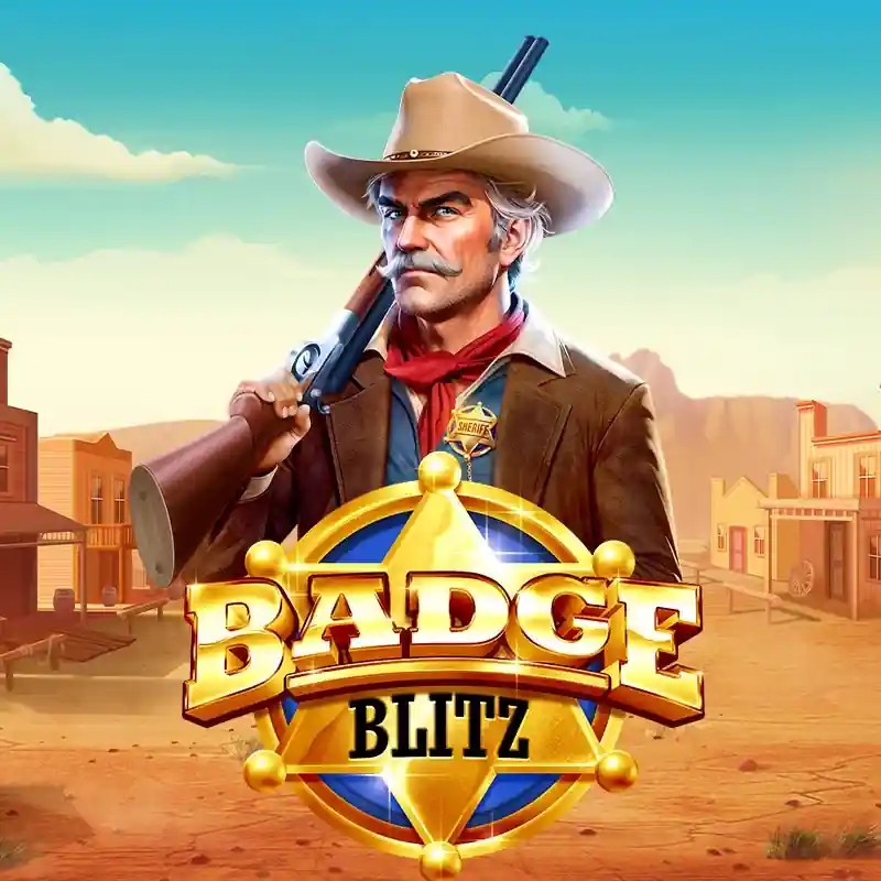 Badge Blitz by Pragmatic Play, showcased at stakecasinoo.eu.com – game logo
