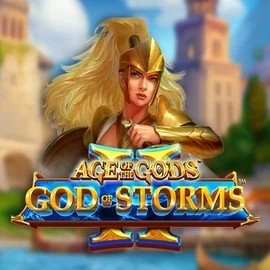 Age Of The Gods: God Of Storms 2 slot icon by Playtech, available at Stake Casino