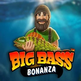 Big Bass Bonanza slot logo by Pragmatic Play at Stake Casino