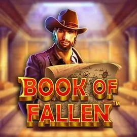 Slots logo of Book Of Fallen from Pragmatic Play at Stake Casino