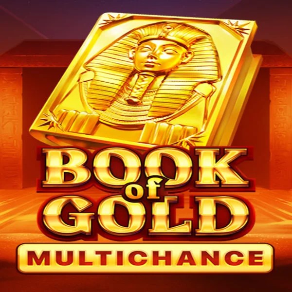 Book of Gold Multichance casino game by Playson – featured logo at Stake Casino