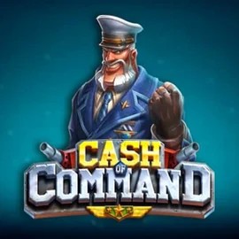 Cash of Command by Play'n GO, showcased at stakecasinoo.eu.com – game logo