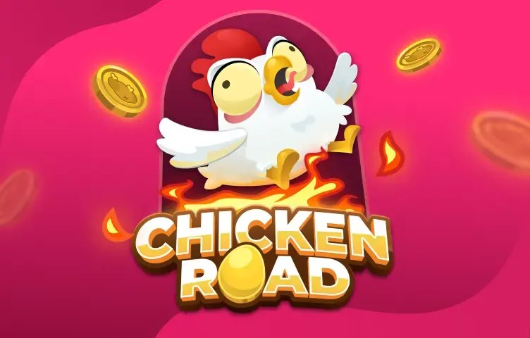 Chicken Road game by InOut – logo hosted on Stake Casino