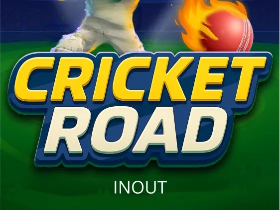 Cricket Road online game logo by InOut on stakecasinoo.eu.com