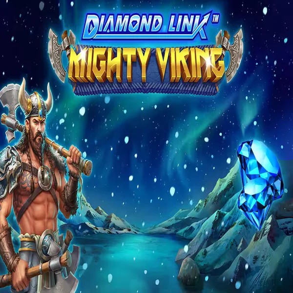 Diamond Link Mighty Viking by Greentube, showcased at stakecasinoo.eu.com – game logo