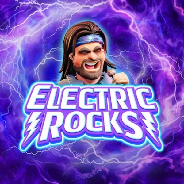 Electric Rocks slot visual from Inspired Gaming available on stakecasinoo.eu.com