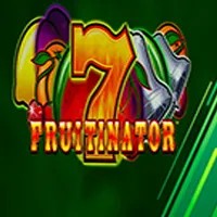 Official Slots logo: Fruitinator Jackpot King by Blueprint Gaming at Stake Casino