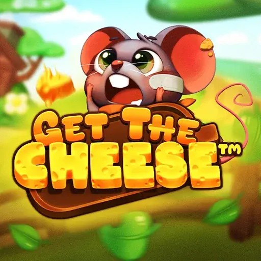 Get The Cheese casino game by Hacksaw Gaming – featured logo at Stake Casino