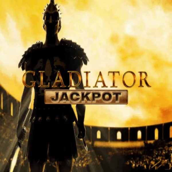 Gladiator Jackpot logo by Playtech at Stake Casino