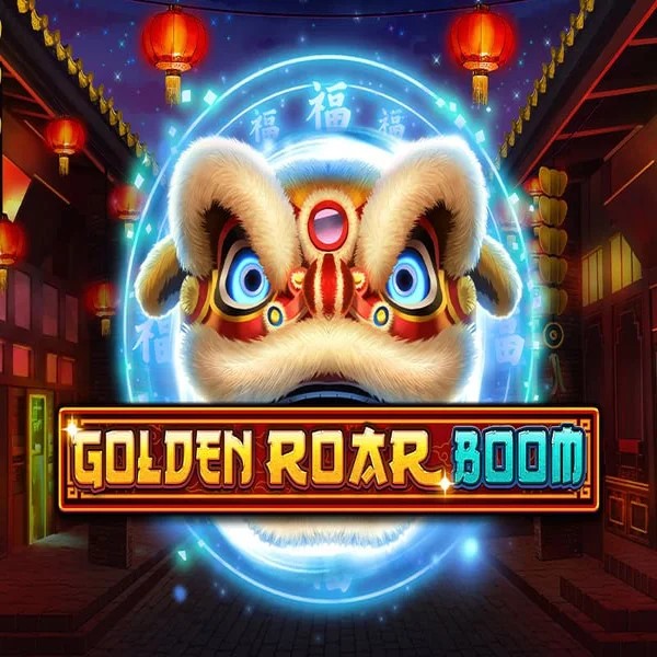 Golden Roar BOOM logo by Greentube at Stake Casino