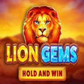 Lion Gems Hold and Win by Playson, showcased at stakecasinoo.eu.com – game logo