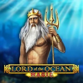 Slots logo of Lord Of The Ocean Magic from Novomatic at Stake Casino