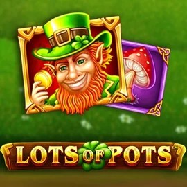 Lots of Pots slot logo by SYNOT Games at Stake Casino