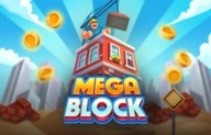 MegaBlock Game by InOut, showcased at stakecasinoo.eu.com – game logo