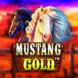 Mustang Gold casino game by Pragmatic Play – featured logo at Stake Casino