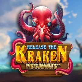Slots logo of Release the Kraken Megaways from Pragmatic Play at Stake Casino