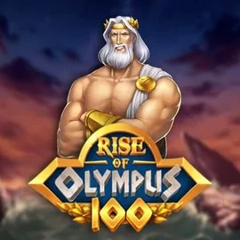 Rise of Olympus 100 online game logo by Play'n GO on stakecasinoo.eu.com
