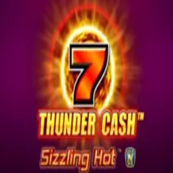 Thunder Cash Sizzling Hot logo by Novomatic Stake Casino