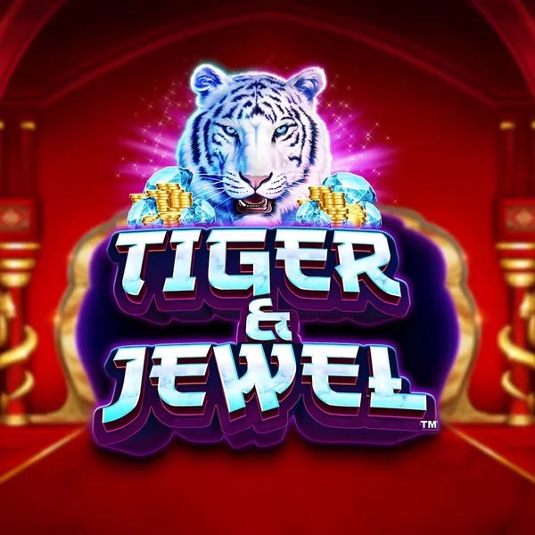 Tiger and Jewel slot logo by Greentube at Stake Casino