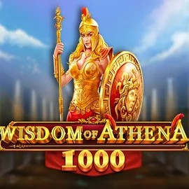Wisdom of Athena 1000 online game logo by Pragmatic Play on stakecasinoo.eu.com